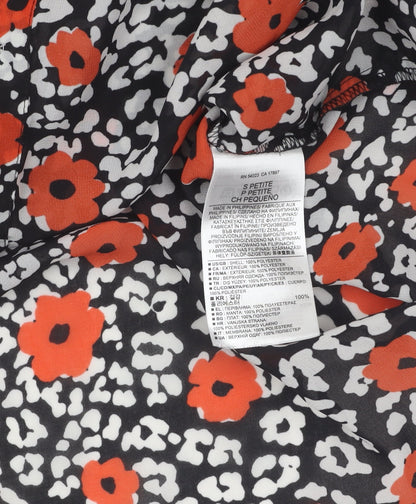 Banana Republic Women's Floral Blouse, S Petites, Multicoloured