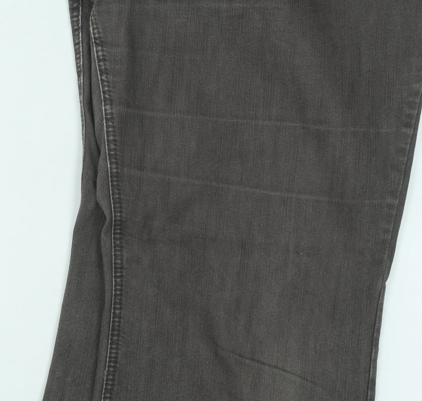 Marks and Spencer Men's Brown Regular Fit Jeans, Size 20