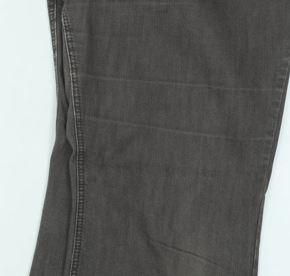 Marks and Spencer Men's Brown Regular Fit Jeans, Size 20