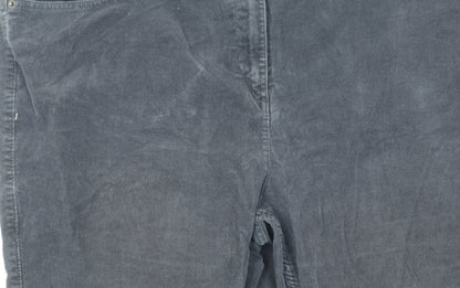 Womens UK Size 20 Marks and Spencer Regular Fit  Grey Trousers