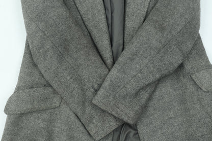 Womens UK Size 8 Dorothy Perkins Grey Pea Coat Coat