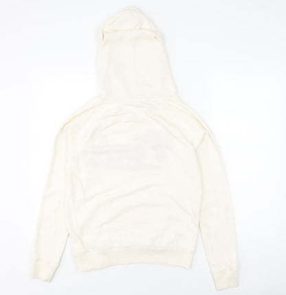 Victoria's Secret PINK Women's Ivory S Pullover Hoodie