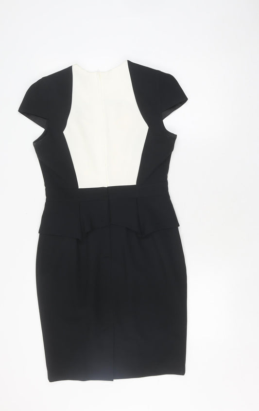 Dorothy Perkins Women's Two-Tone Sheath Dress Size 10