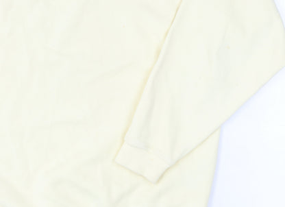Kirkland Signature Ivory L Unisex Cotton Sweatshirt