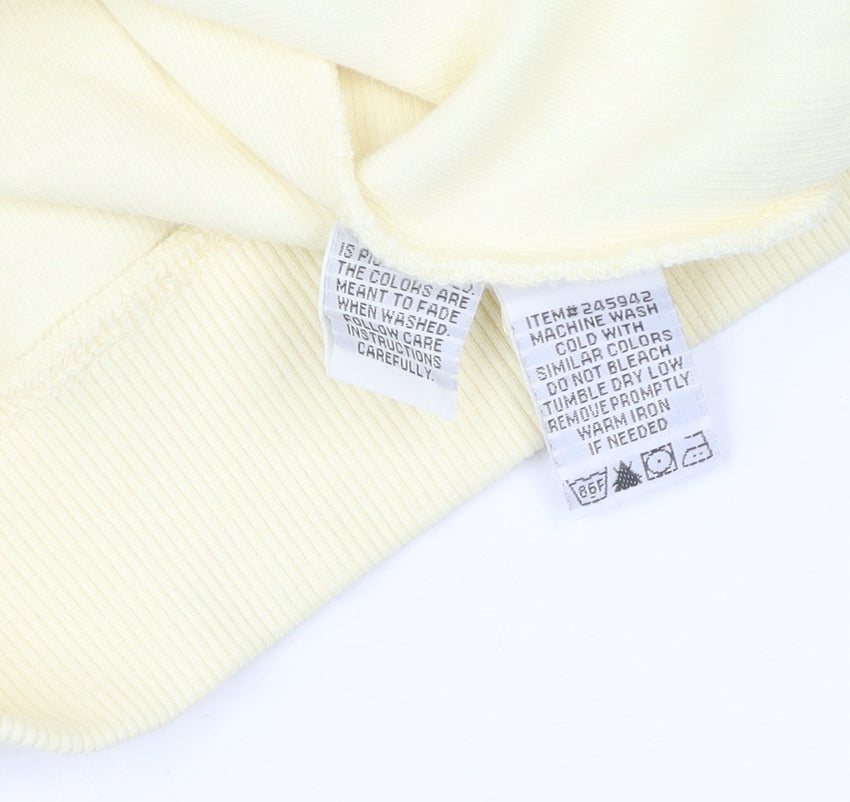 Kirkland Signature Ivory L Unisex Cotton Sweatshirt