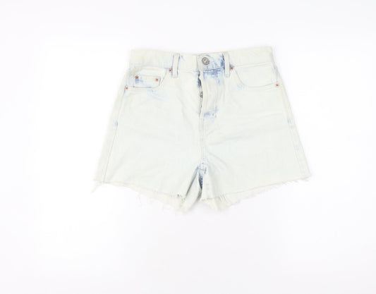 BDG Women's Blue Cut-Off Denim Shorts Size 8