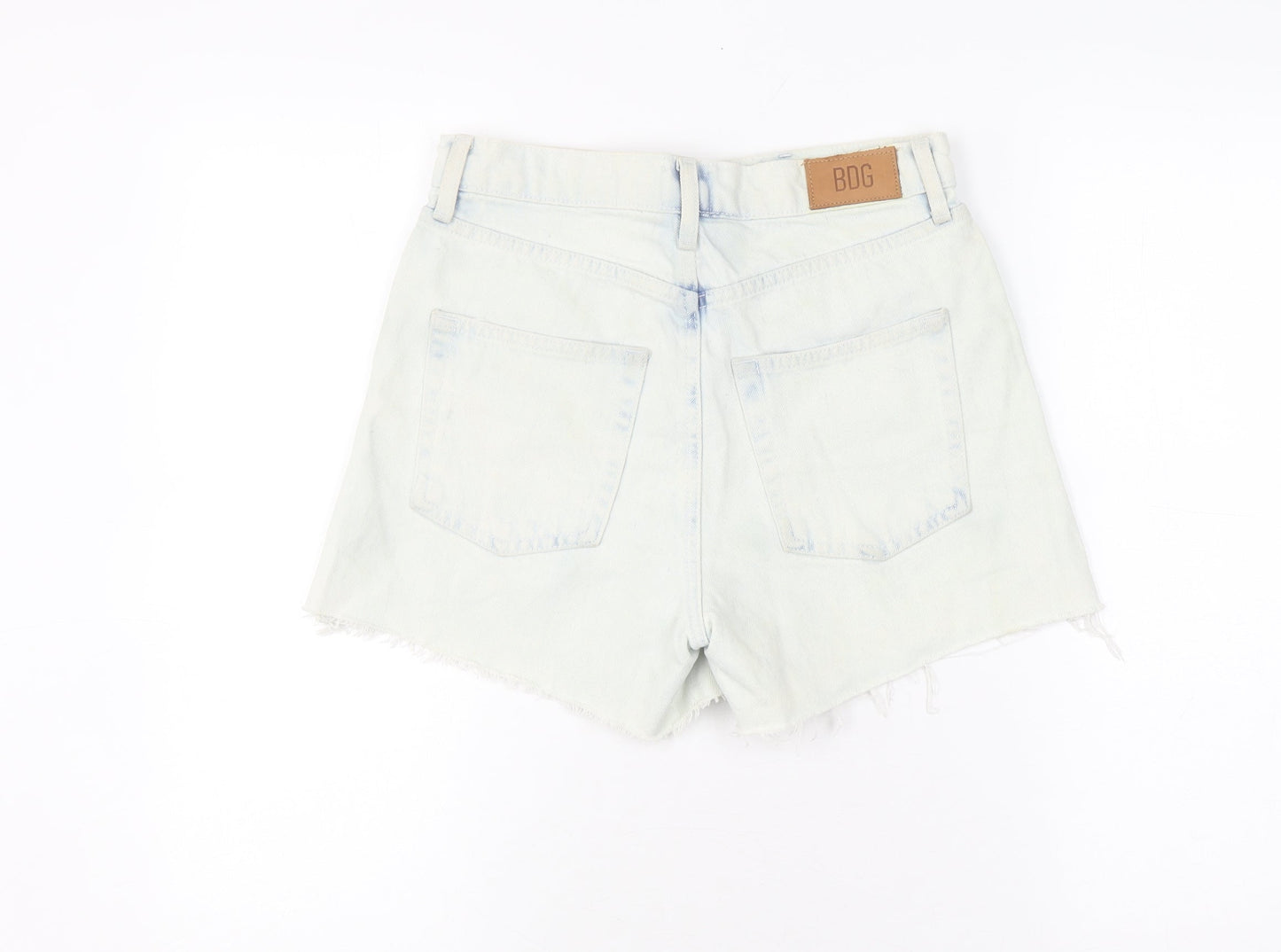 BDG Women's Blue Cut-Off Denim Shorts Size 8