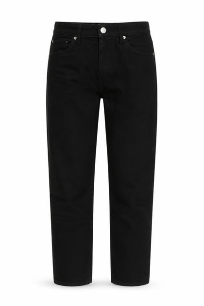 Womens UK Size 8 H&M Regular Fit Straight Black Jeans