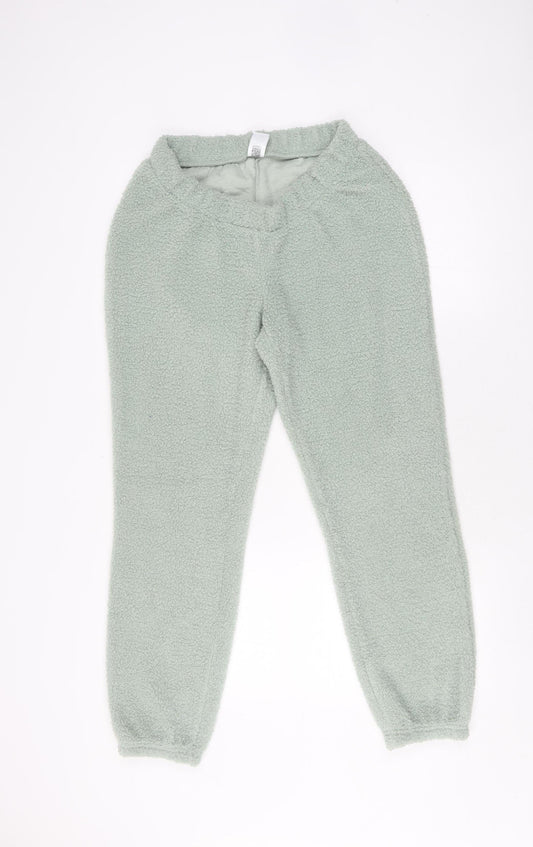 Womens UK Size 8 ASOS Regular Fit Sweatpants Green Trousers