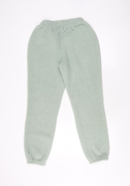 Womens UK Size 8 ASOS Regular Fit Sweatpants Green Trousers