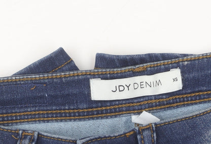 JDY Denim Womens Blue Casual Shorts Size 6