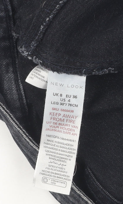 New Look Women's Black Skinny Jeans Size 8