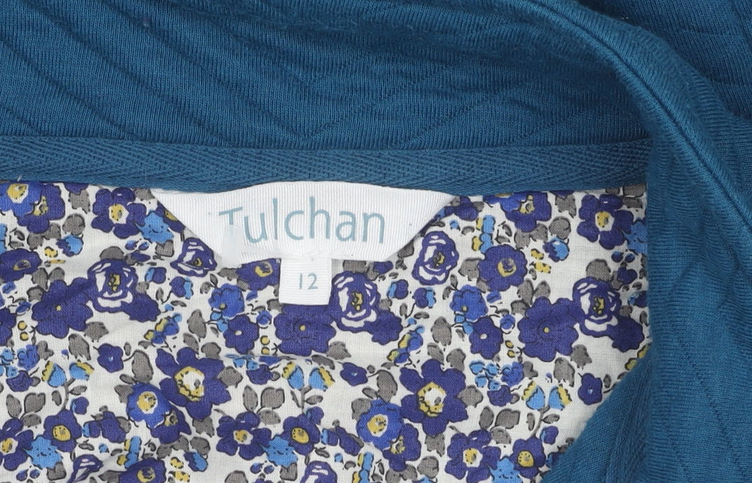 Womens UK Size 12 Tulchan Blue Basic Jacket