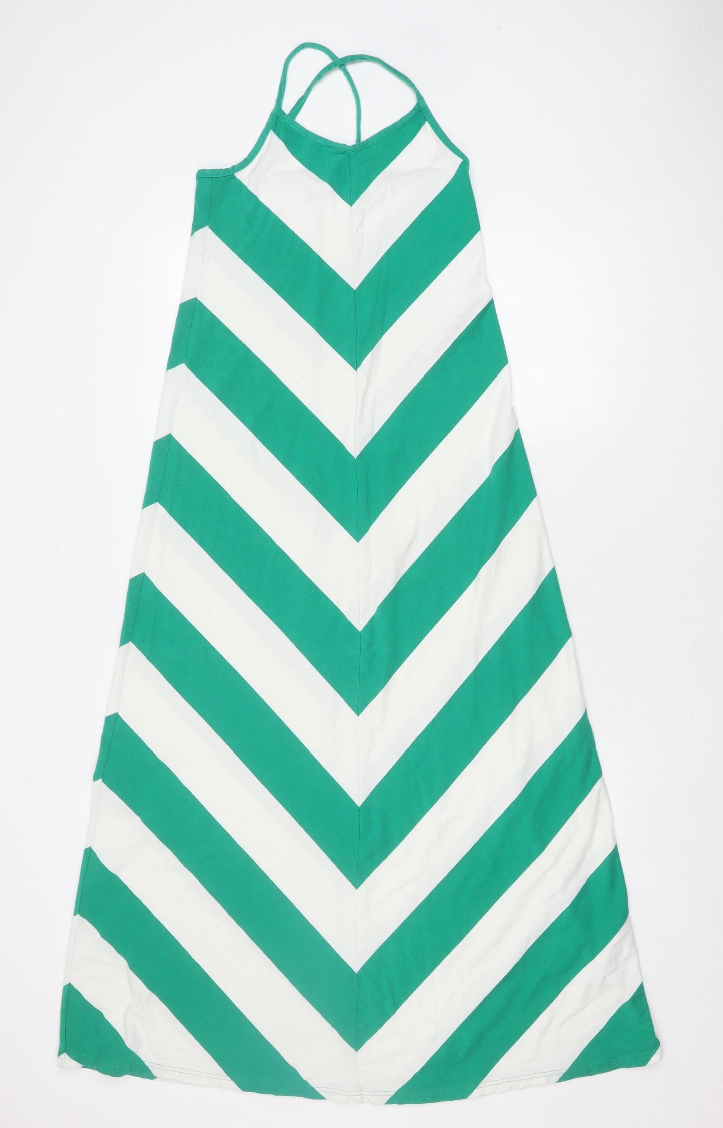 Gap Women's Multicoloured Striped Tank Dress S