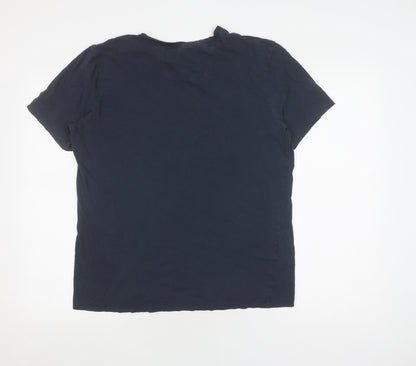 Mens UK Size M HUGO BOSS Blue  T-Shirt