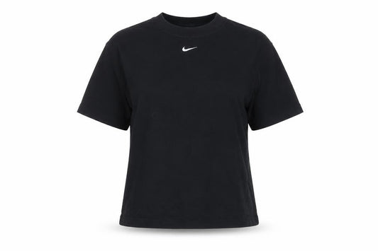 Front view of Nike Black unisex t-shirt xs short sleeve casual