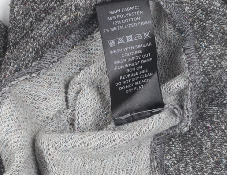 Oliver Bonas Women's Grey Sheath Dress Size 12