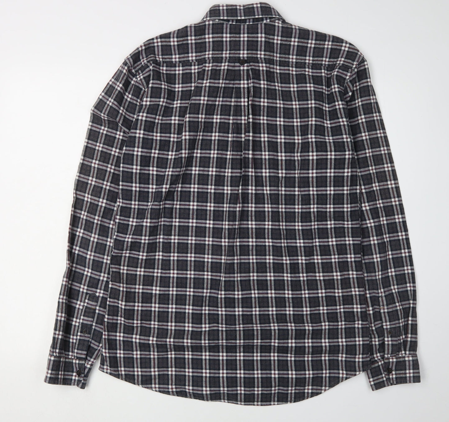Selected Homme Men's Slim Fit Check Shirt Black M