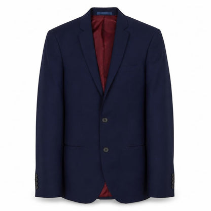 Mens UK Size 36 River Island Regular Blue Suit Jacket