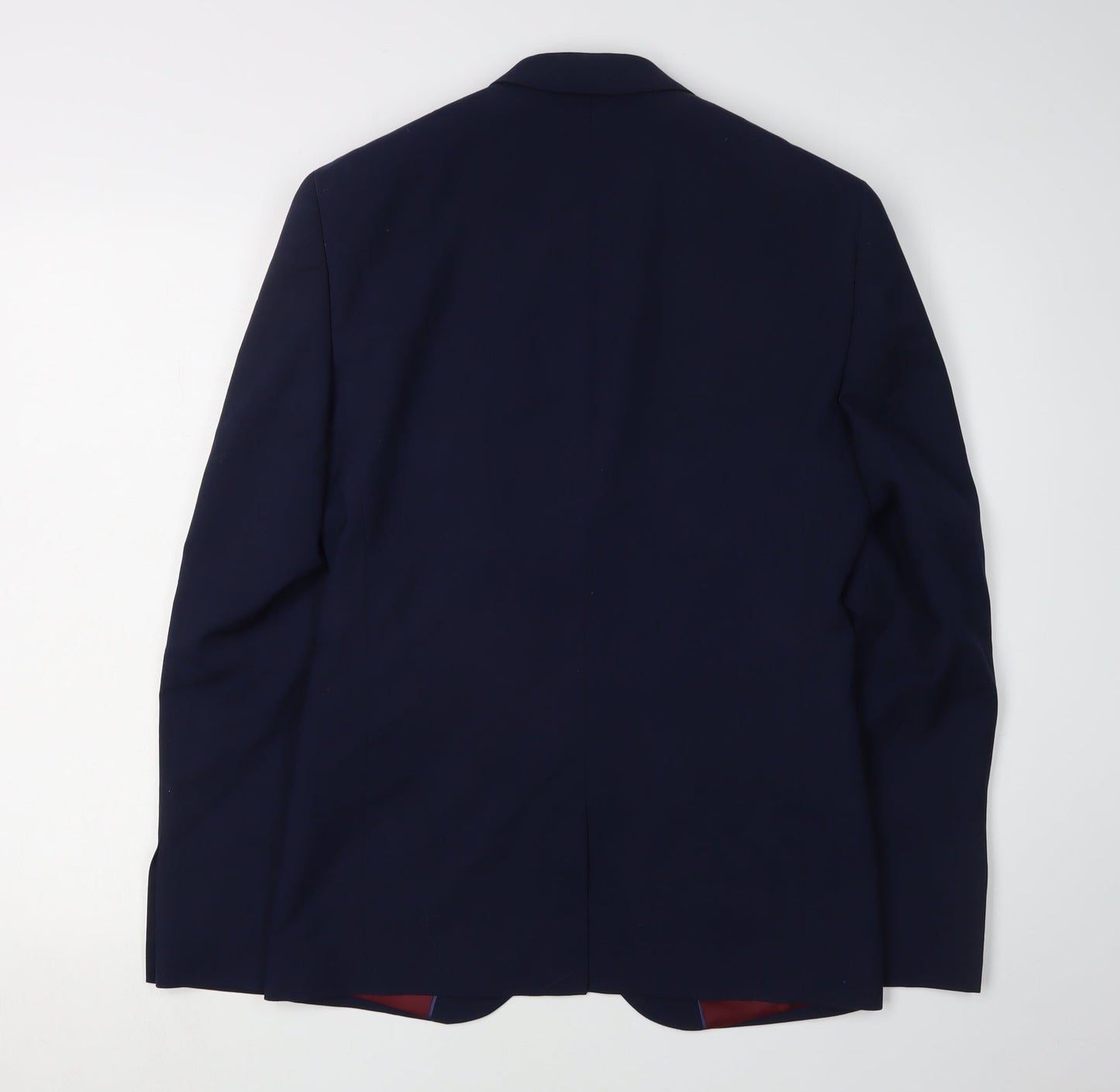 Mens UK Size 36 River Island Regular Blue Suit Jacket