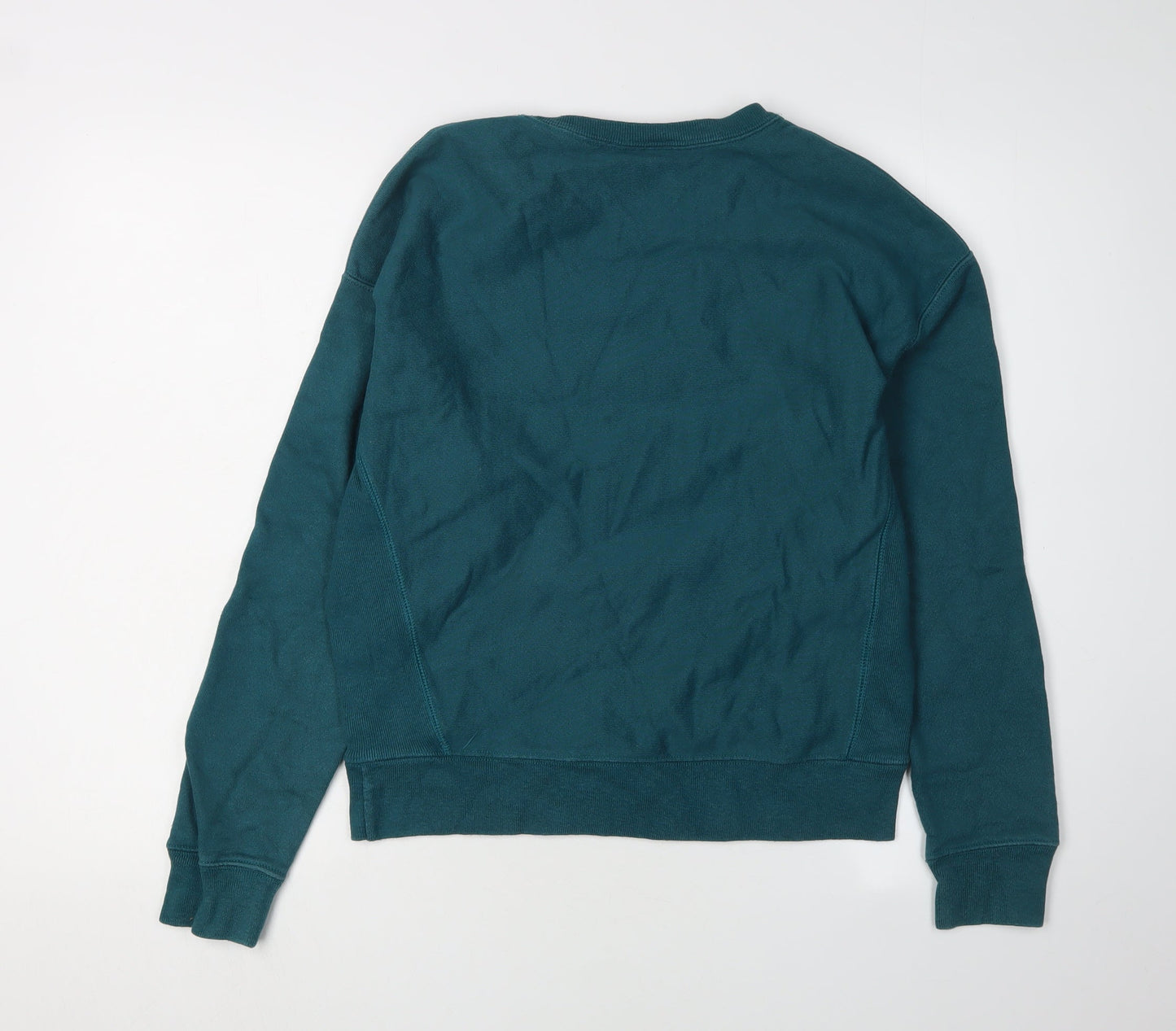 Mens UK Size M Champion Green Pullover Sweatshirt