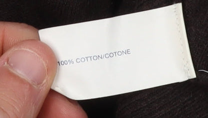 Gap Women's Brown V-Neck Cardigan M