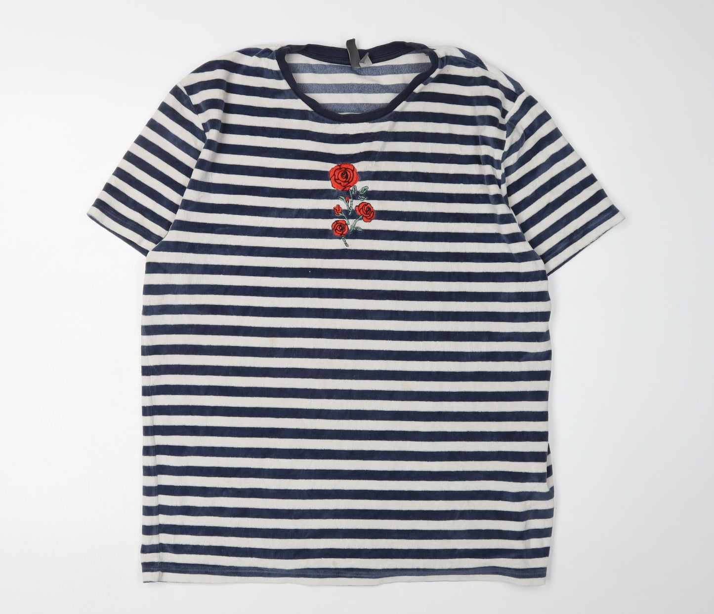 Mens UK Size L ASOS Blue  T-Shirt