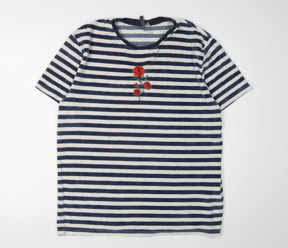 Mens UK Size L ASOS Blue  T-Shirt
