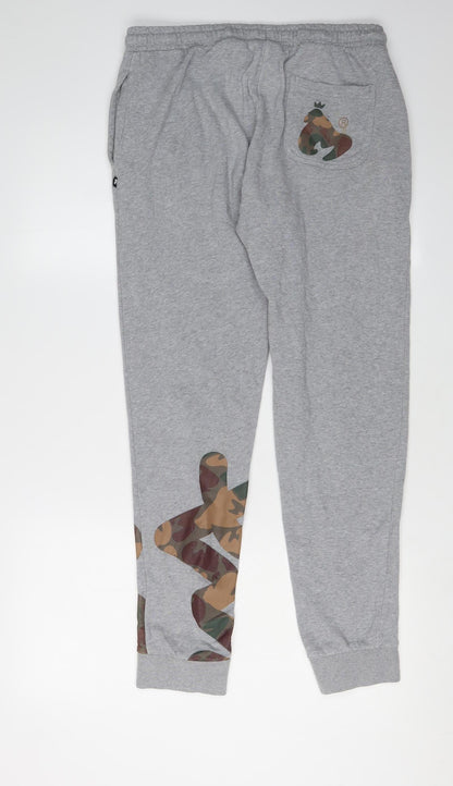 Money Boys Grey Camouflage Jogger Trousers 15-16 Years