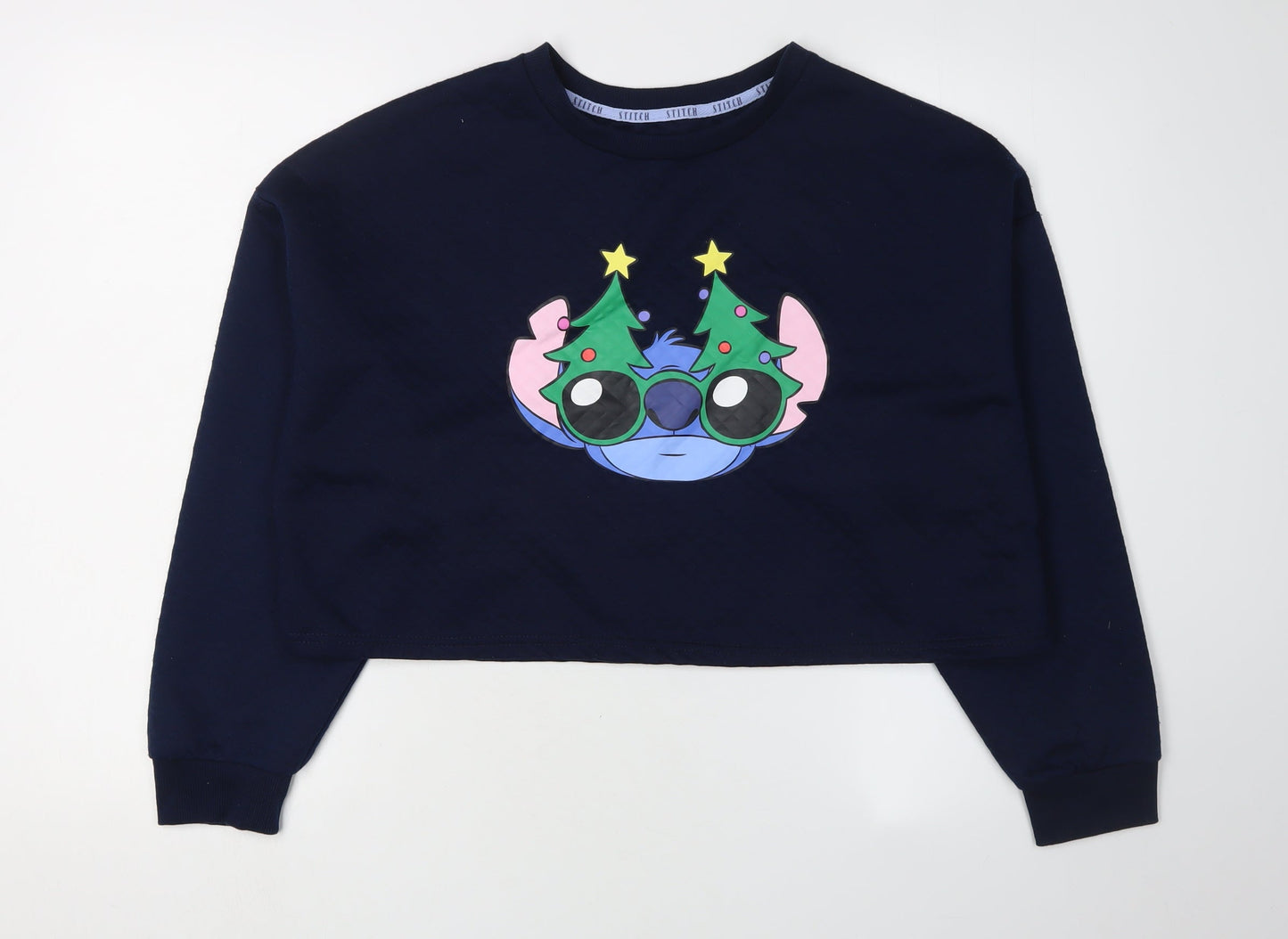 Womens UK Size L Disney Navy Pullover Sweatshirt