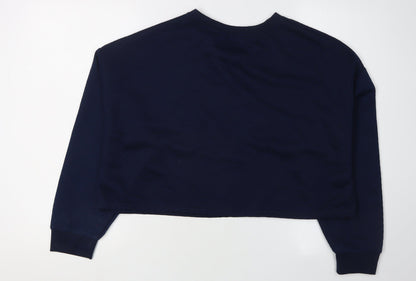 Womens UK Size L Disney Navy Pullover Sweatshirt