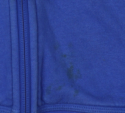 Nike Boys Blue Full Zip Hoodie 6-7 Years
