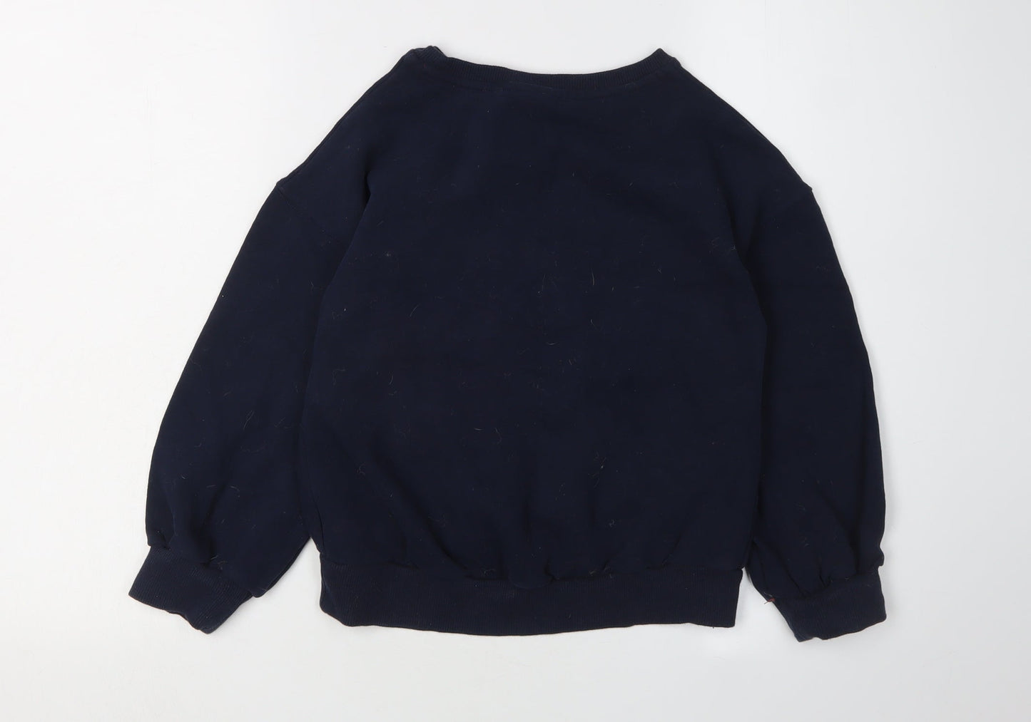 Next Boys Blue Christmas Cartoon Sweatshirt 9 Years