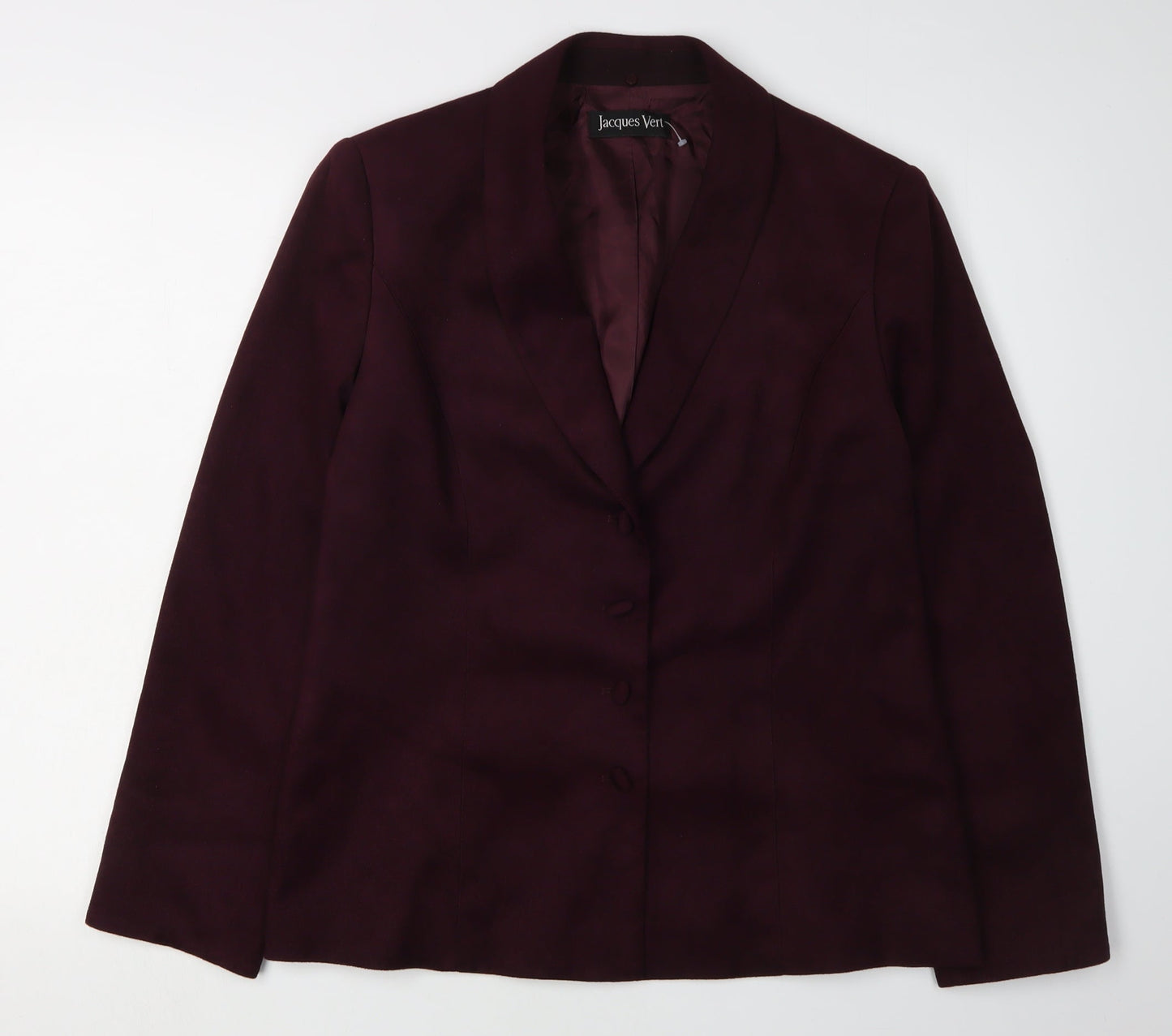 Jacques Vert Women's Purple Blazer, Size 12, Workwear