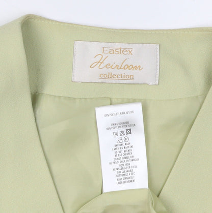 Eastex Women's Green Suit Jacket, UK 14, Classic Business