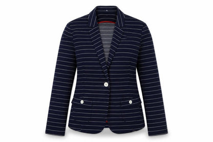 Womens UK Size 12 Isle Regular Blue Suit Jacket