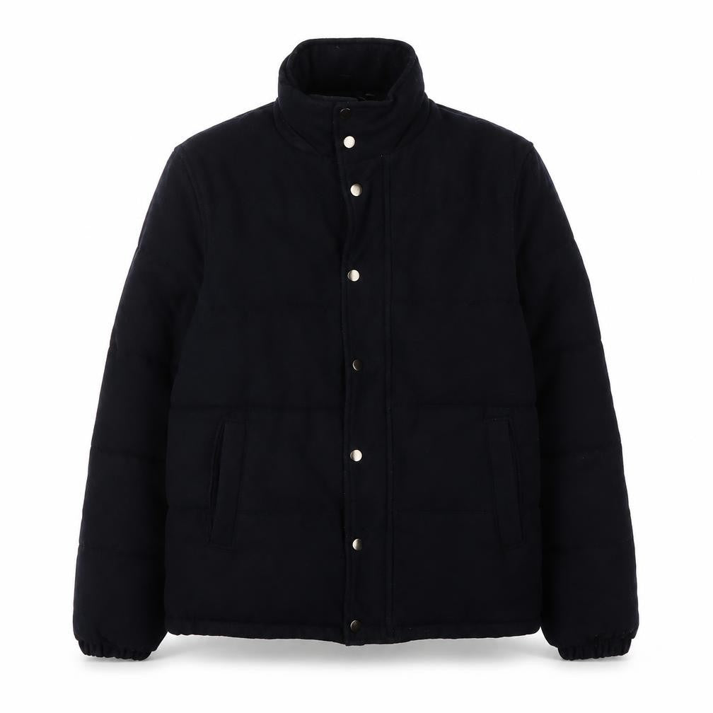 Mens UK Size L Topman Black Puffer Jacket