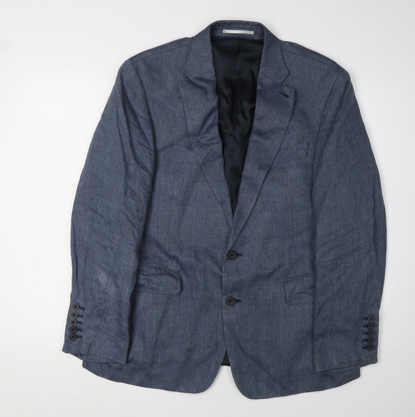 Mens UK Size 40 NEXT Regular Blue Suit Jacket