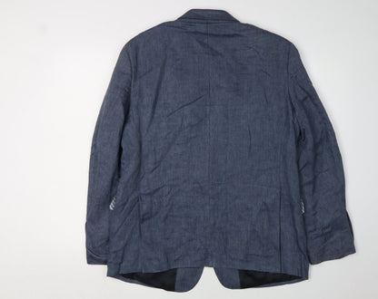 Mens UK Size 40 NEXT Regular Blue Suit Jacket