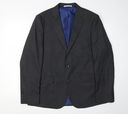 Mens UK Size 42 Marks and Spencer Regular Grey Suit Jacket