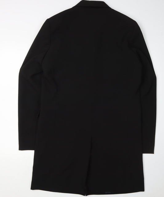 ASOS Men's Black Long Blazer Jacket, Size 38-40