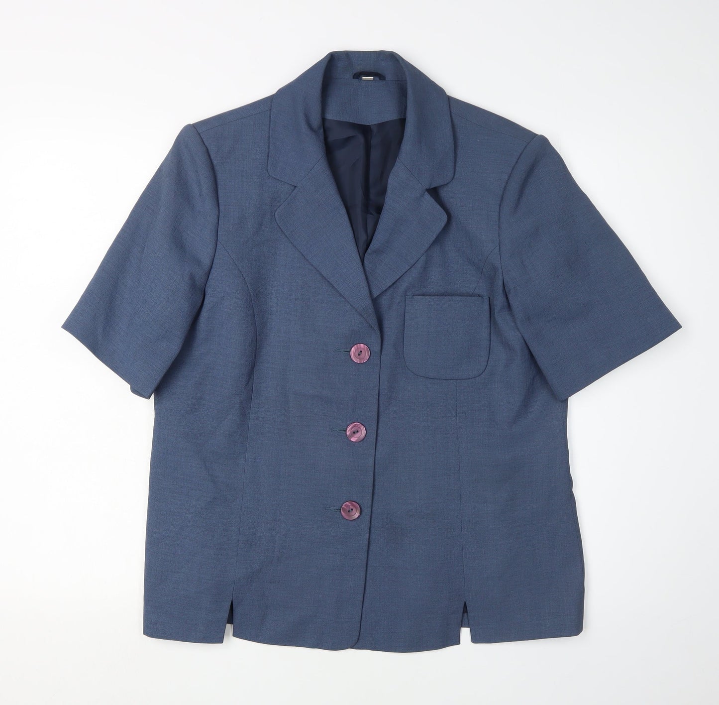 Honor Millburn Women's Blue Suit Jacket Size 14