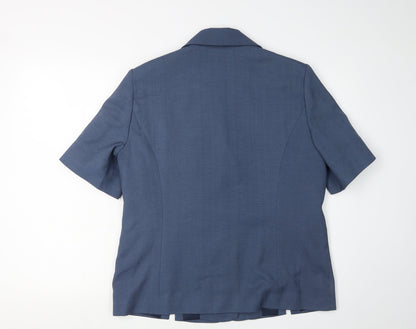 Honor Millburn Women's Blue Suit Jacket Size 14