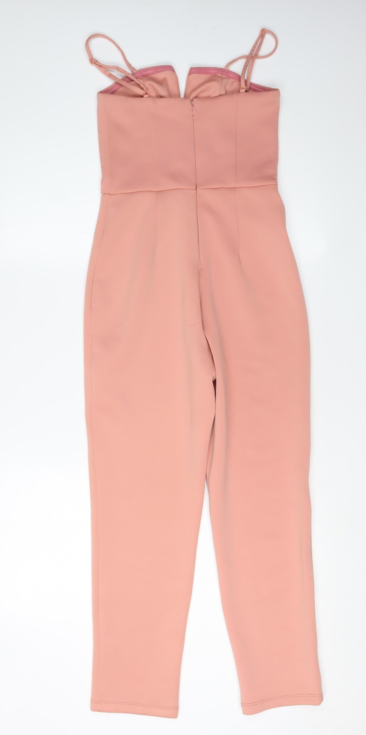 Womens UK Size 4 ASOS One-Piece Pink Jumpsuit