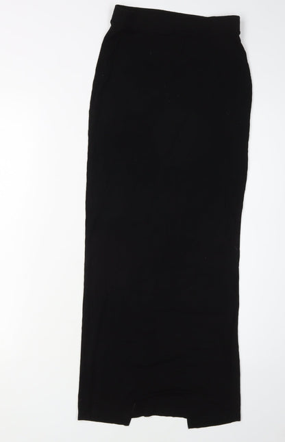 ASOS DESIGN Women's Black Midi Pencil Skirt Size 4