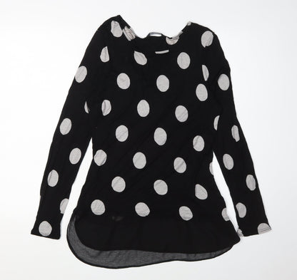 Womens UK Size 14 Roman Black  Blouse