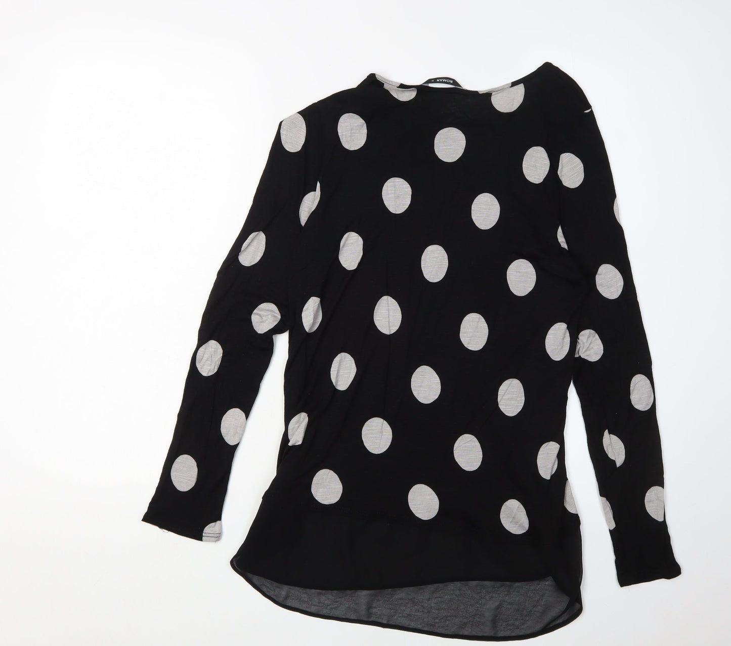 Womens UK Size 14 Roman Black  Blouse