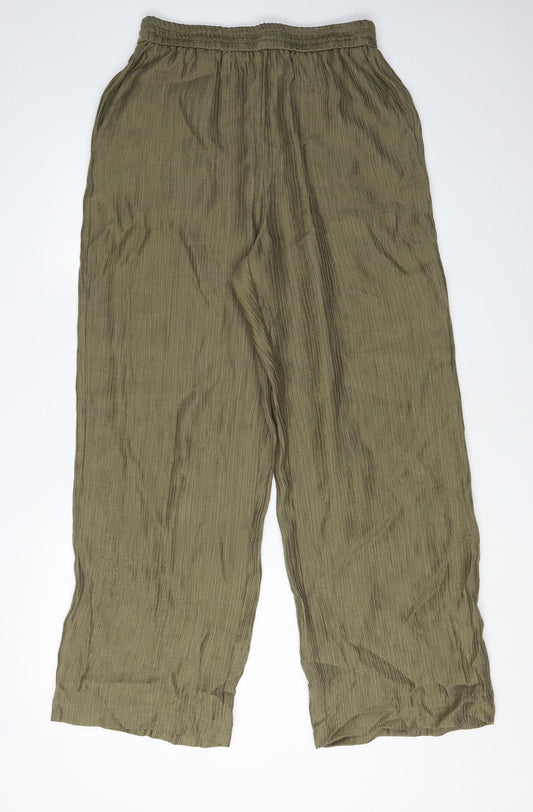 Cotswold Collections Women's Green Wide-Leg Trousers