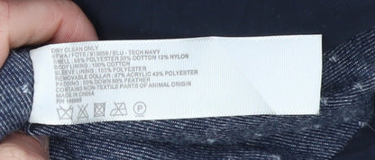 Fatface Women's Blue Puffer Jacket Size 8