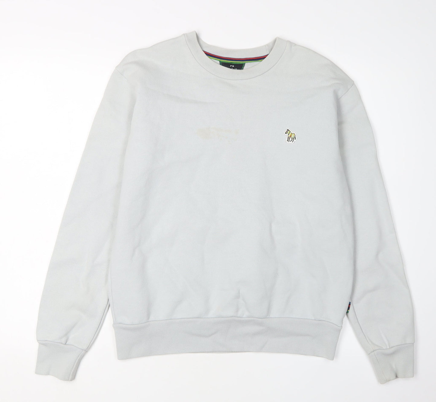 Mens UK Size S Paul Smith Grey Pullover Sweatshirt